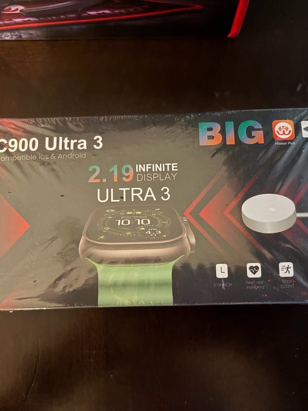 C900 Ultra 3 Smartwatch - Green